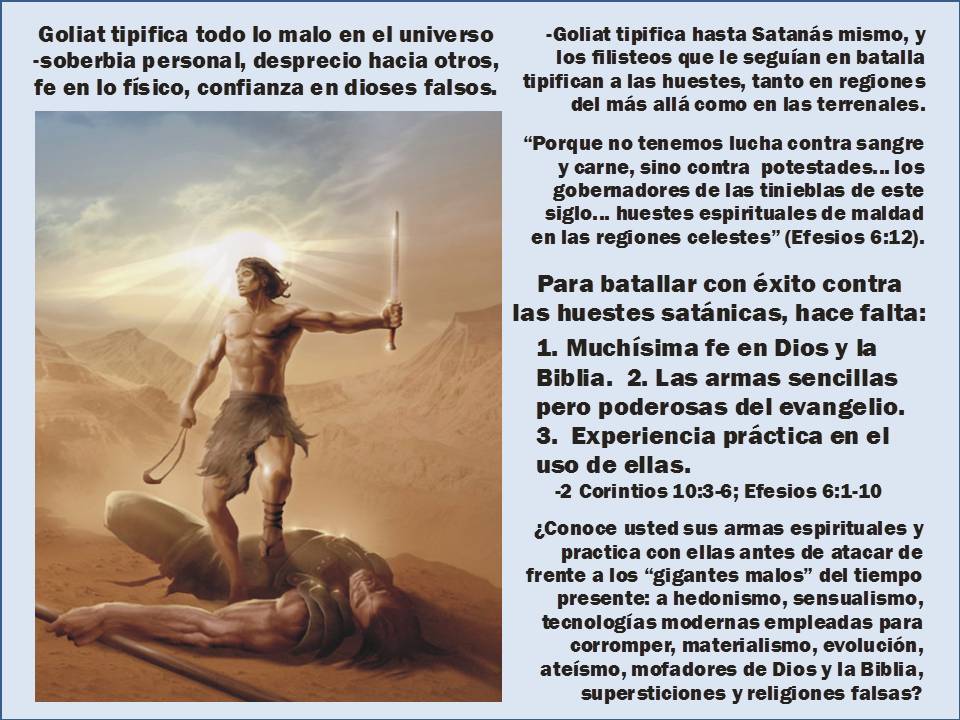 La diapositiva 8, compuesta de múltiples imágenes y textos, para el tema ¡Gigantes en la tierra!, que integra el curso de capacitación ministerial Buenos ministros de Jesucristo.
