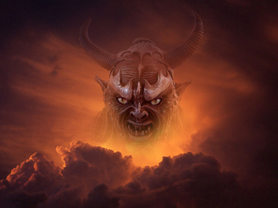 Apocalipsis. Amenazante y feroz, Satanás 'sube del abismo', empeñado en hacer 'guerra' contra los 'dos testigos'. 'y los vencerá y los matará'.