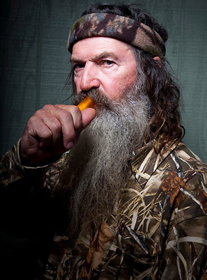 Phil Robertson, de la serie Duck Dynasty, fotografía para el tema Phil Robertson, de Duck Dynasty, define conducta pecaminosa.