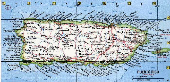 Mapa de Puerto Rico