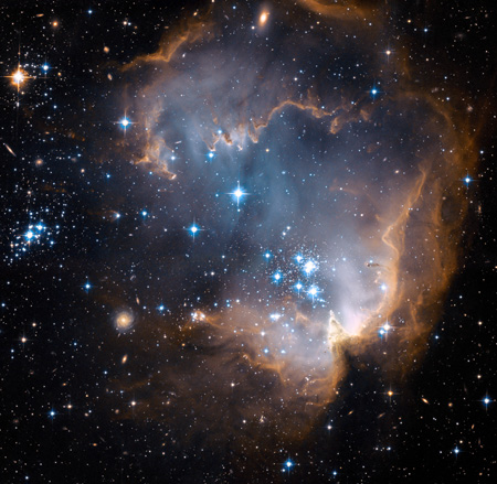 Una fotografía maravillosa de galaxias en el espacio ilustra el sermón Realidades e irrealidades en editoriallapaz.org.