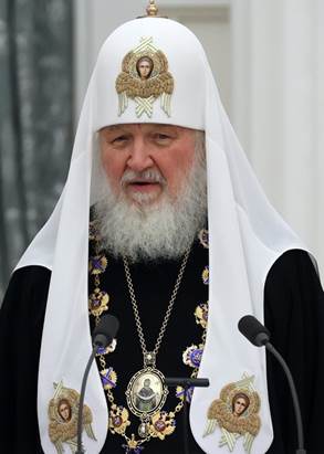 Fotografía del patriarca Vladimir Kirill, de la Iglesia Católica Ortodoxa de Moscú