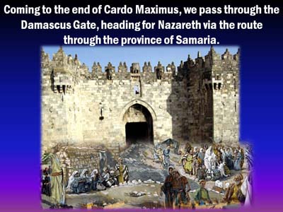 Slide 7 of The young Jesus Christ in Jerusalem: His return to Nazareth via Samaria, Lesson 2 of the series The young Jesus Christ: His family-social-secular-religious world from twelve to thirty years of age.