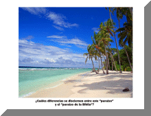 Gráfica miniatura de una diapositiva PowerPoint sobre una Playa tropical, el paraíso soñado de multitudes de personas.