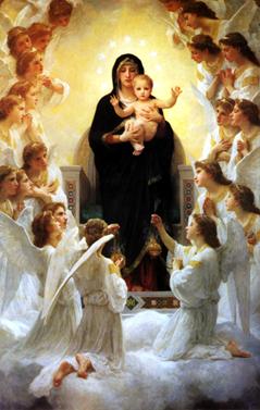 Imagen en la Página sobre El linaje de la Virgen María, Madre de Dios y Reina del Cielo, en editoriallapaz.org.