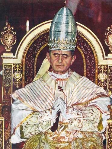 Pope Paul VI at His Coronation in St. Peter's, Rome, on June 30, 1963'  Photographic Print - | AllPosters.com