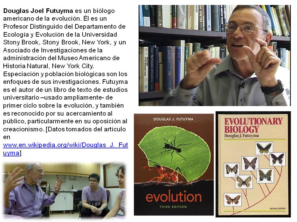 Imagen (diapositiva) 3, de la serie de once, los que contienen el texto y gráficas para Darwin en el estrado, libro por Phillip E. Johnson, Capítulo Dos, la sección sobre La selección natural como hipótesis, en editoriallapaz.