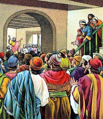 Matías es seleccionado para tomar el lugar del traidor Judas Iscariote.