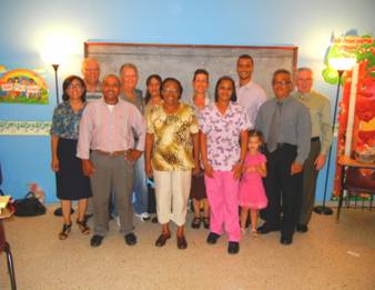 Postgraduate class at the School of Advanced Bible Studies of the church of Christ  in Puerto Rico. 