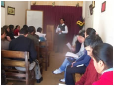 Iglesia de Cristo en El Alto, Bolivia.