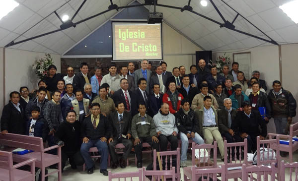 Preachers of churches of Christ in Peru hold the annual meeting in the city of Cusco.
