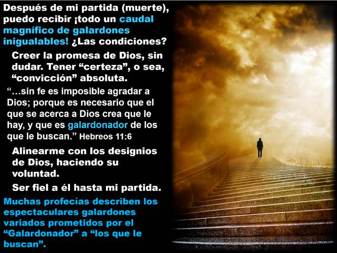 Dios es Galardonador de los que le buscan.