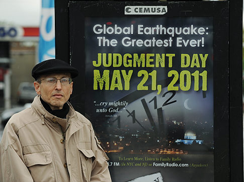Photograph of Robert FitzPatrick who lost his life's savings of over $140,000 he invested to promote his prophey that the world would end 21 May, 2011.