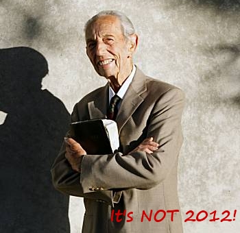 Photograph of Harold Camping who predicted the end of the world for 21 May 2011.